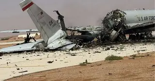 ইরানি হামলায় সৌদি আরবে ‘তছনছ’ মার্কিন ঘাঁটি; ছবিতে বিমানের ধ্বংসাবশেষ